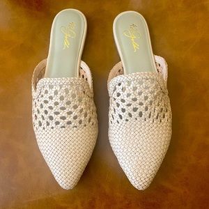 42 Gold Nude Flats - Size 8 - NEW!